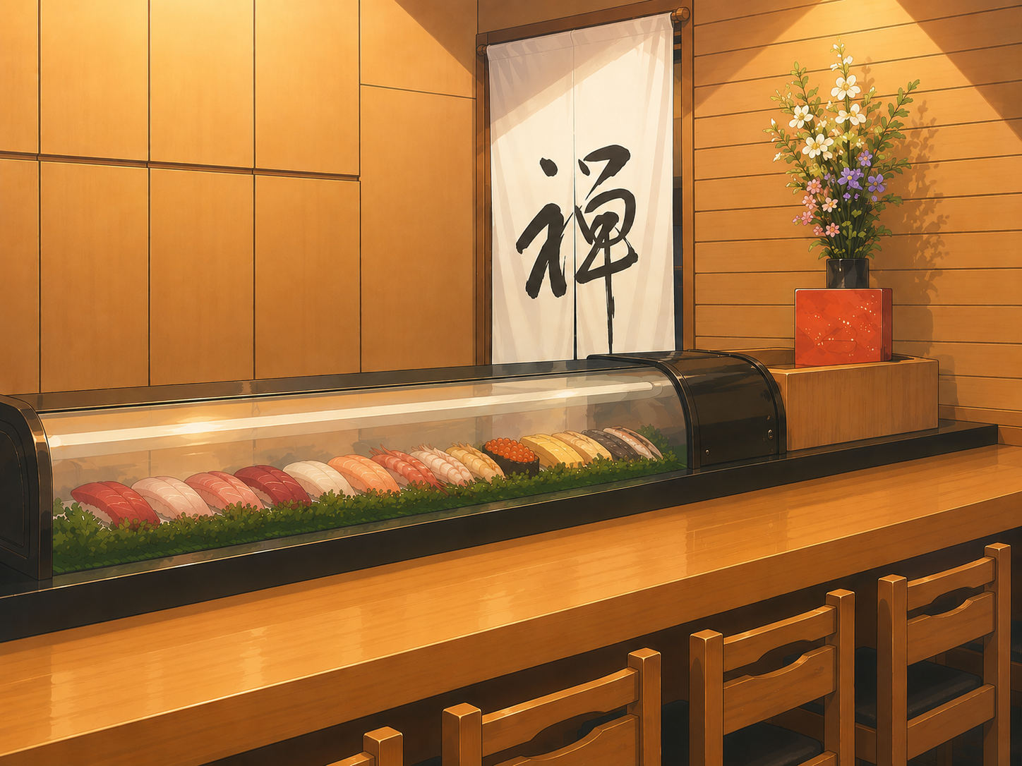 Mitsuki Restaurant Cozy Atmosphere