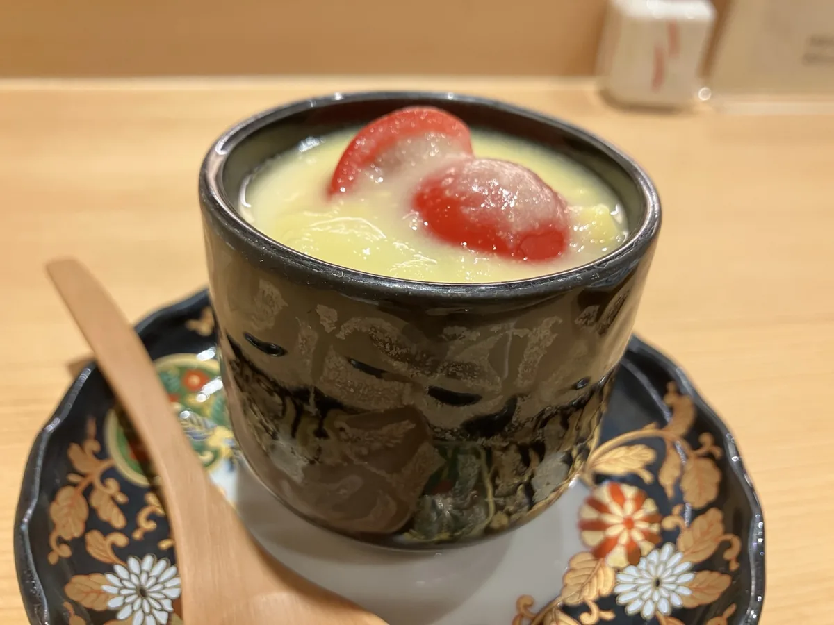すし 乾山 茶碗蒸し